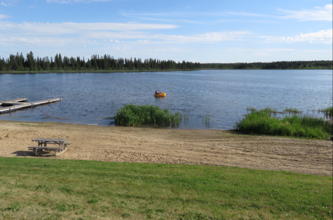 Botchy's Campground in Redberry Lake Biosphere Region